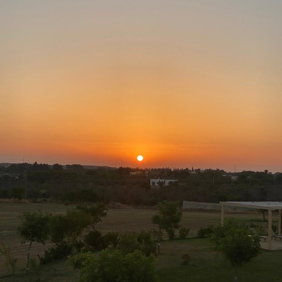 Tenuta Monticelli al tramonto