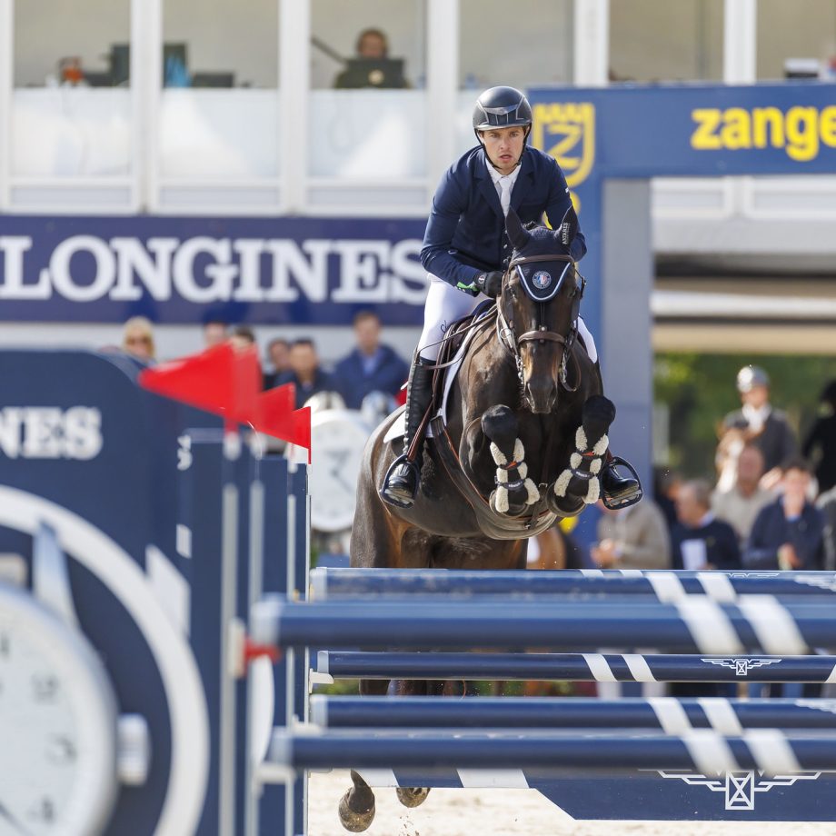 World Championships for Young Horses Lanaken 6 Year olds AHEARNE Ethen IRL ABC Saving Grace 1st © FEI Stefan Lafrentz