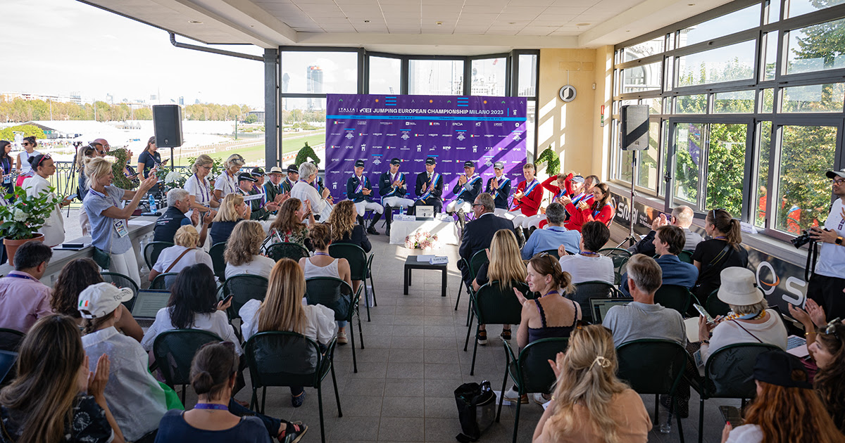 press conference campionati europei 2023 1