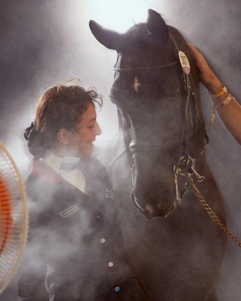 Chiara Zenati riding Swing Royal - Team competition. Paralympic Games - Photo Copyright © FEI-Liz Gregg