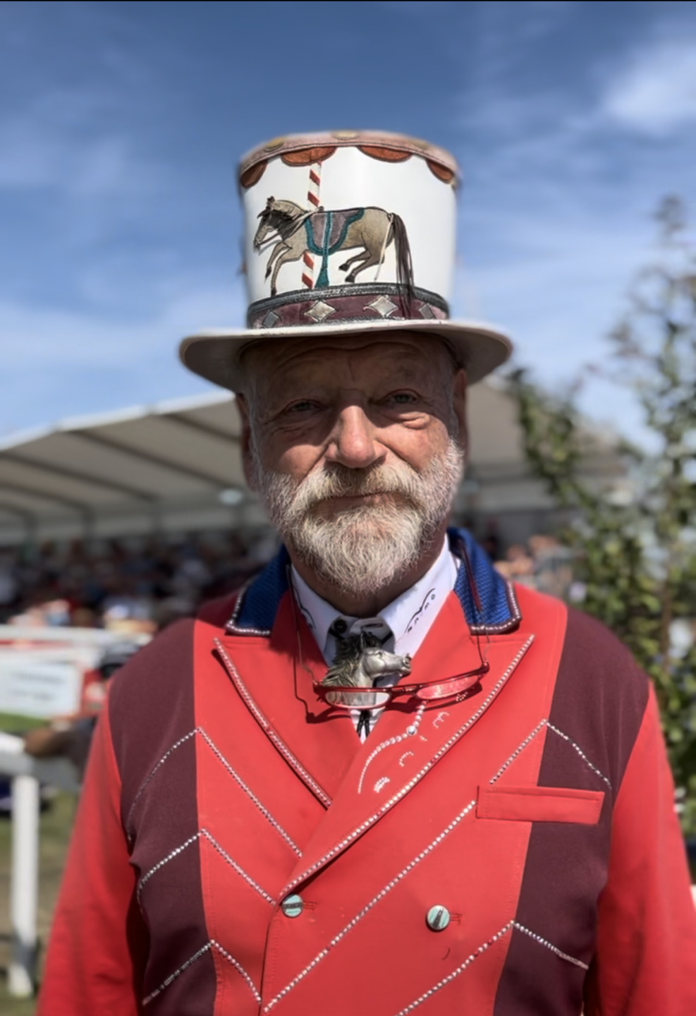 Pedro Cebulka, master ring FEI e icona di stile 1 Pedro Cebulka, master ring FEI e icona di stile ai Campionati europei di Milano 2023