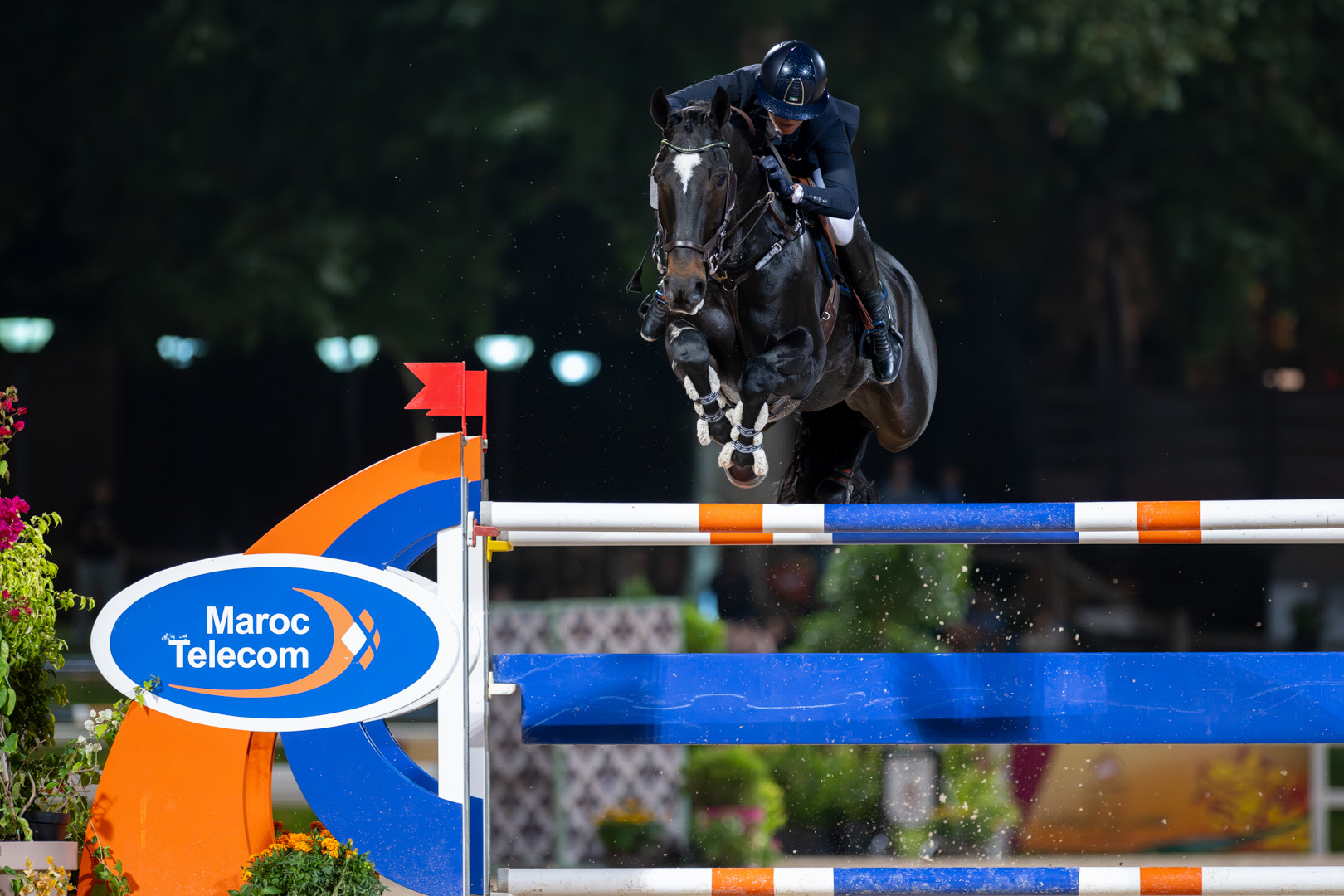 CSIO4*-W Prix Maroc Telecom, vince Jessica Burke 1 Jessica Burke in sella a Express Trend © Thomas Reiner