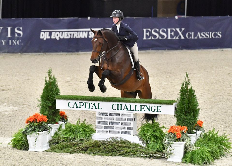 Tessa Downey won the International Academy North American Junior Equitation Championships 1 Tessa Downey and Efendi Photo by Shawn McMillen Photography