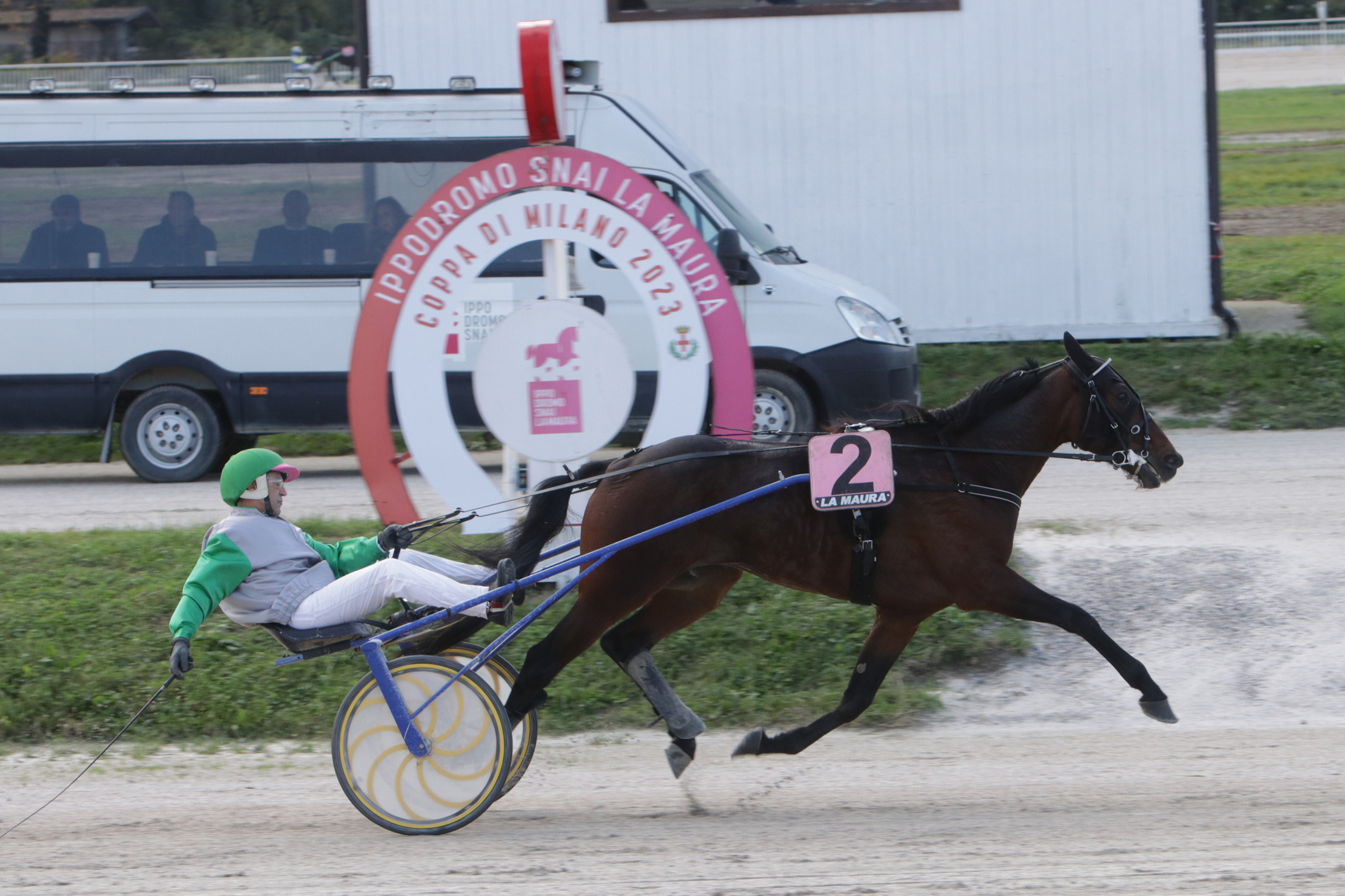 Venerdì di trotto all’Ippodromo Snai La Maura 5 CORSA1 PREMIO DANISH MELODY