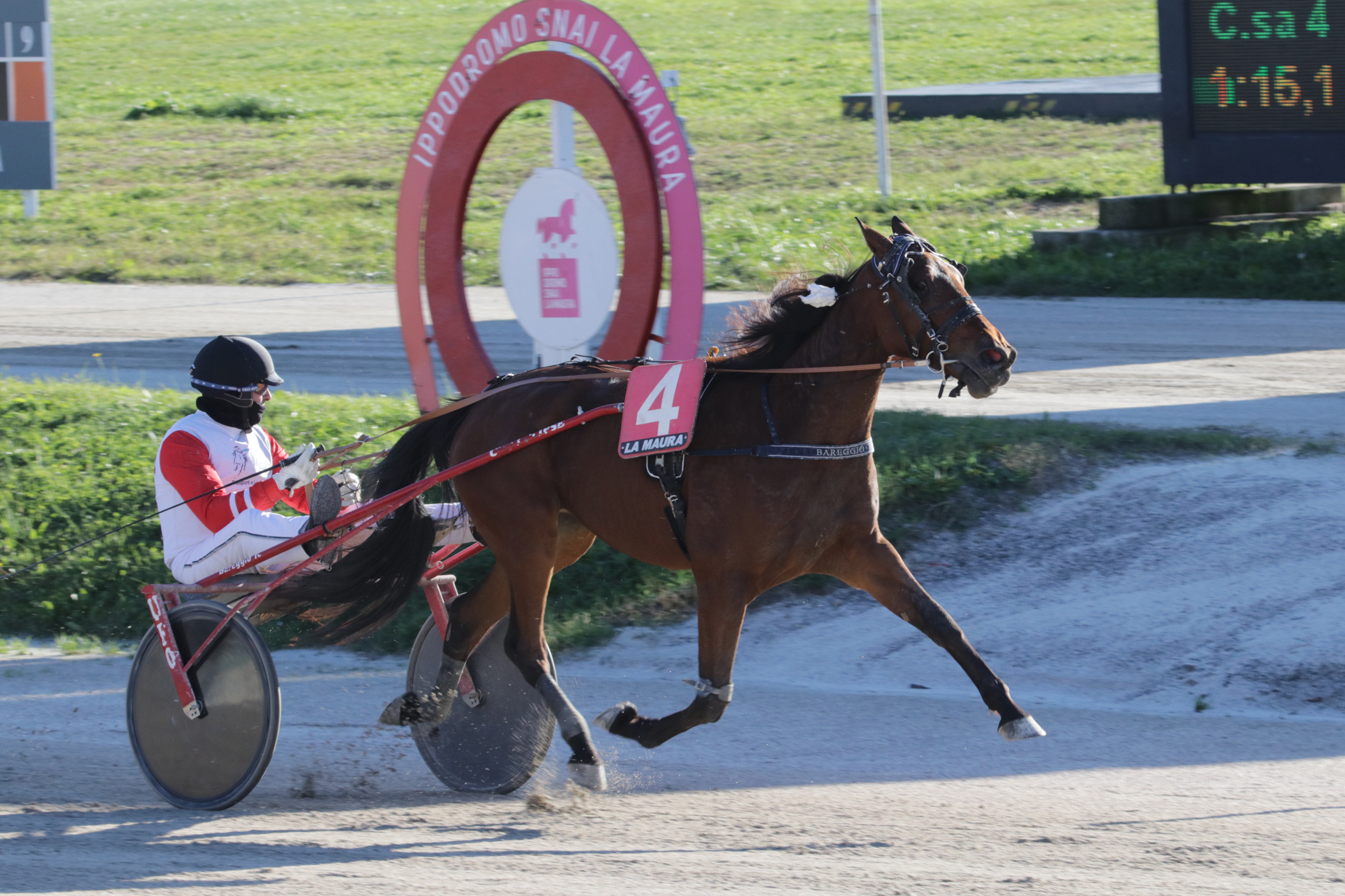 Il Trofeo Luigi Canzi all'ippodromo Snai La Maura va a Don Saxo 5 CORSA4 PREMIO LANCELOT