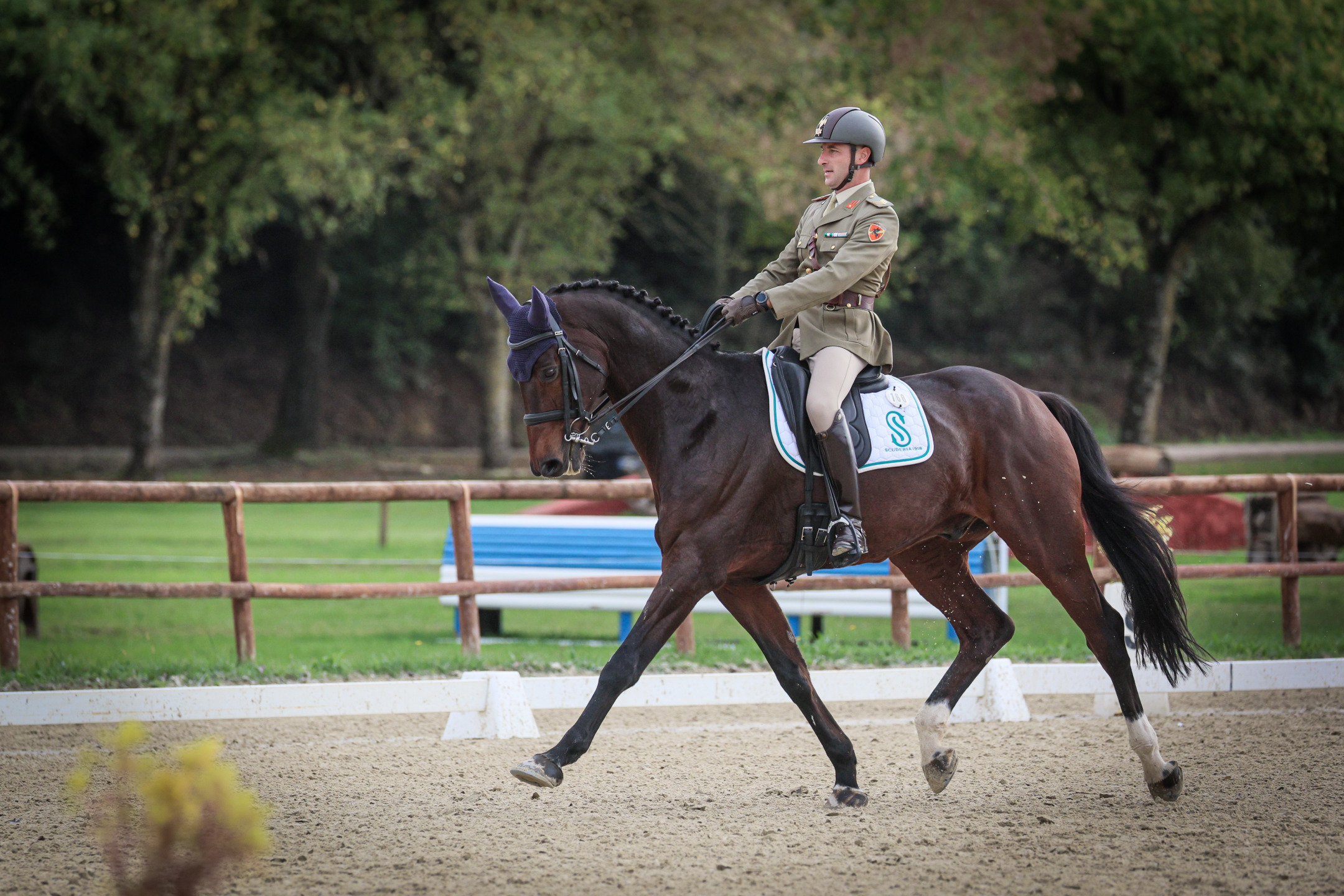 A Montelibretti concluse due giornate dedicate al Dressage 1 Emiliano Portale in sella a Future scuderia 1918