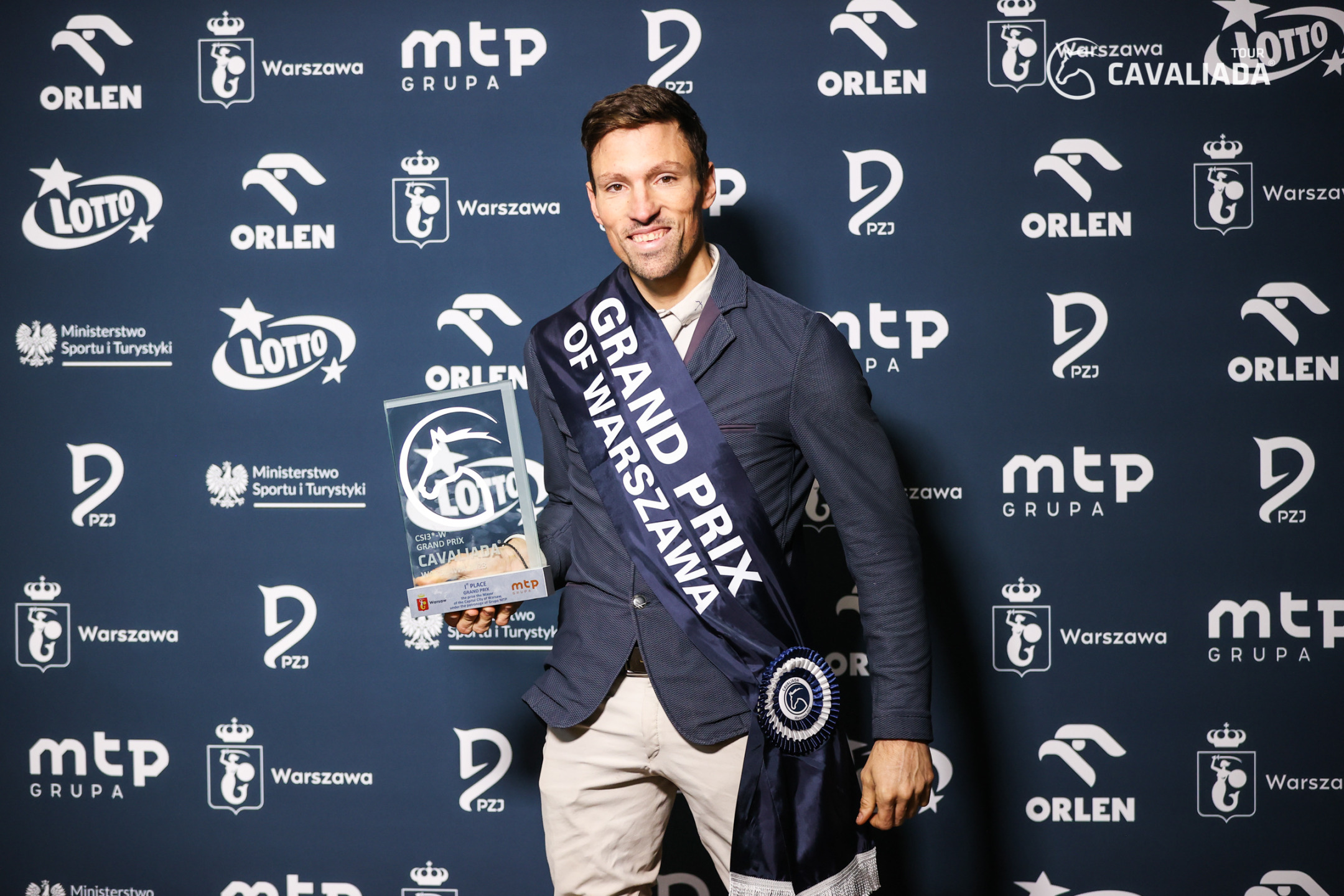 Angelos Touloupis won the CAVALIADA Warsaw GP 1 IMG 9024
