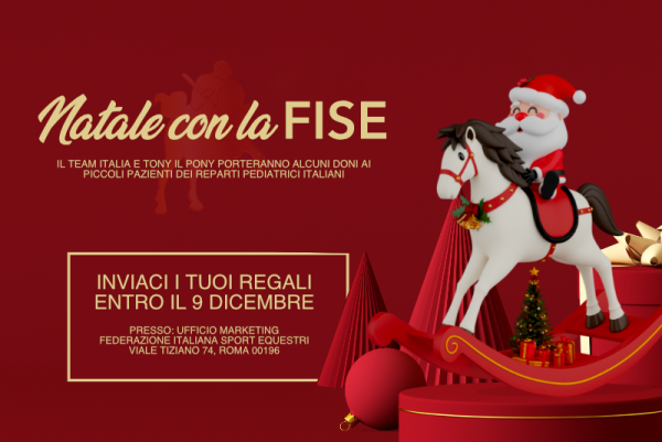 Natale 2023 FISE regali iniziativa