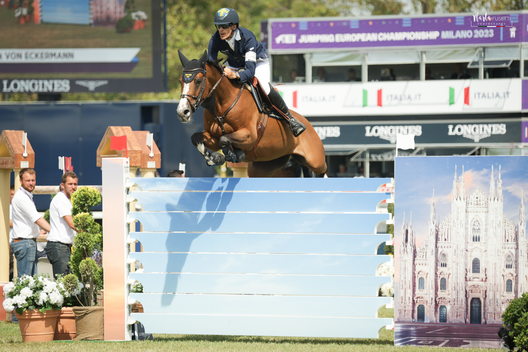 Henrik von Eckermann - SWE - on Iliana - Individual Final Comp Over Two Rounds without Jump Off - Fei Jumping European Championship - Milano 2023