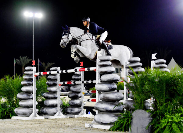 Nayel Nassar (EGY) and Coronado. Photo by High Desert Sport Photo