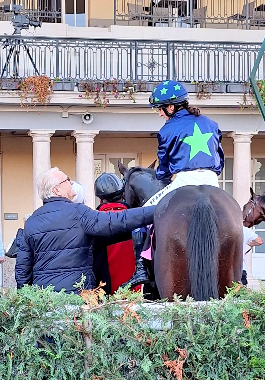 Sara Spampatti e il suo manager Giorgio Miliani