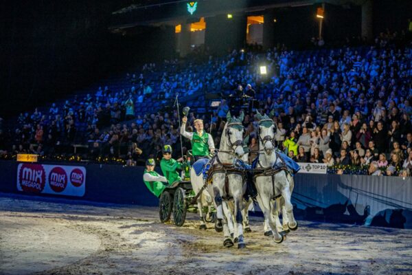 Bram Chardon at FEI Driving World Cup Stockholm