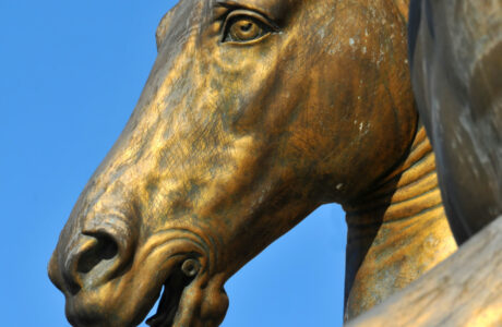 Cavallo nell'arte, sculture di Lisippo