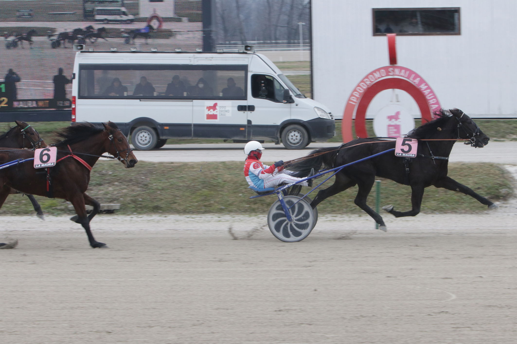 Trotto a La Maura: protagonisti Funky Roc e Every Time Winner 4 CORSA1 PREMIO LINDA DI CASEI