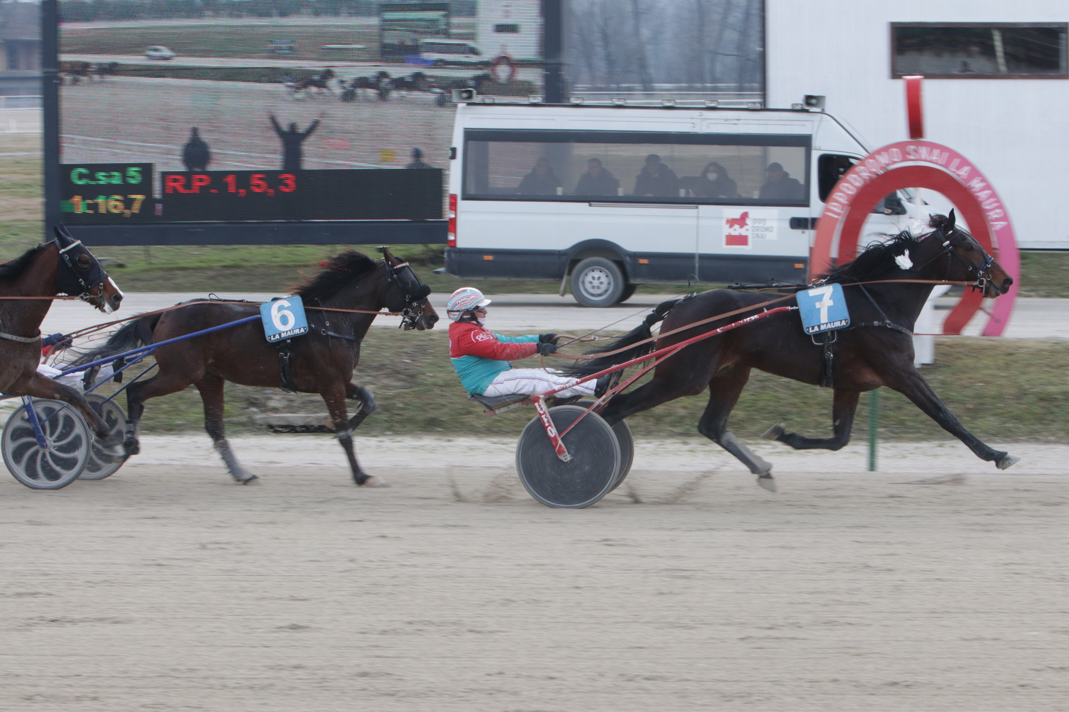 Trotto a La Maura: protagonisti Funky Roc e Every Time Winner 7 CORSA5 PREMIO BITHIA DI CASEI