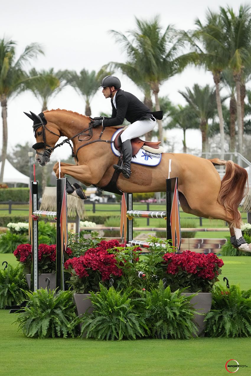 Gabriel de Matos Machado Legaland Sandro WEF di Wellington Photo © Sportfot