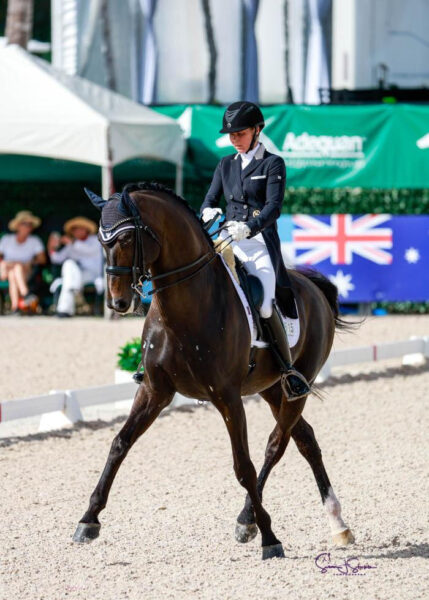Susan Pape conquista il CDI4* GP all'Adequan Global Dressage Festival il GP Special 5 IMG 0966