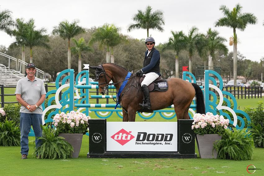 I risultati del WEF di Wellington: Paul O’Shea conquista la main class 1 Paul O’Shea & Hellcat Dodd Technologies CSI3 1.45m al WEF di Wellington Photo © Sportfot