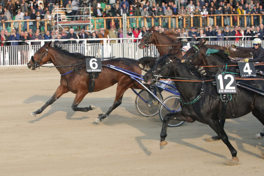 Generica corsa trotto Ippodromo Snai La Maura Milano