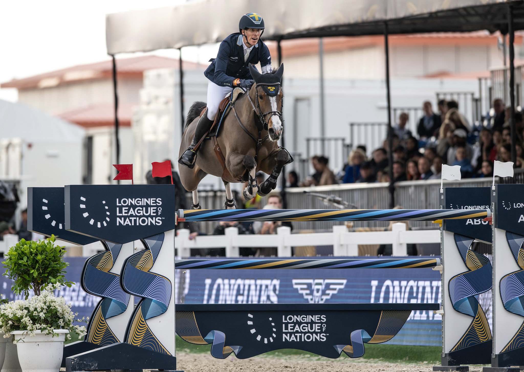 Team Germany Triumphs in Longines League of Nations™ Opener in Abu Dhabi 2 HENRIK VON ECKERMANN on ILIANA 1