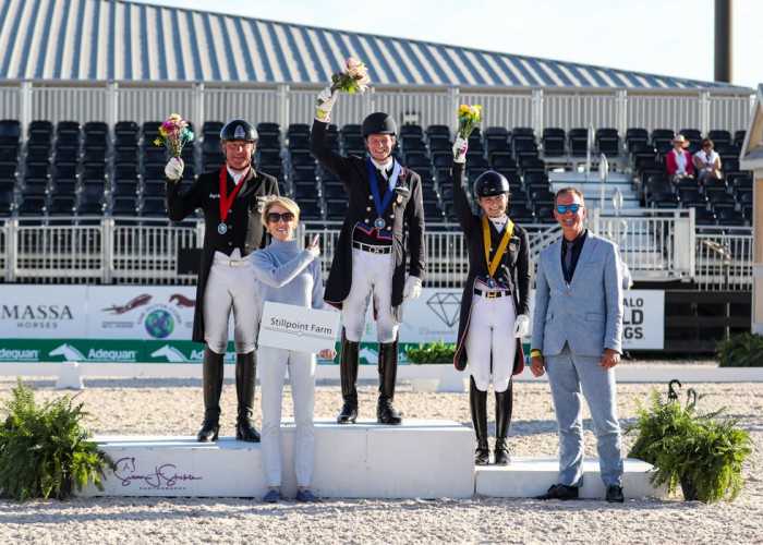 Kevin Kohmann winner of the Grand Prix Special at ADGF