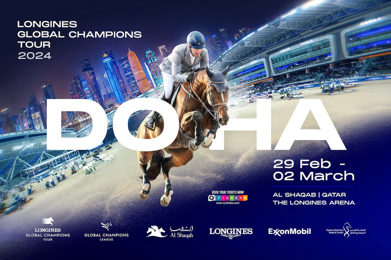 locandina Longines Global Champions Tour di Doha 2024