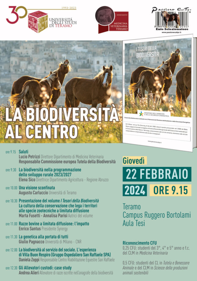 Il 22 febbraio un convegno all’Università di Teramo: parola d’ordine biodiversità 2 La biodiversita al centro
