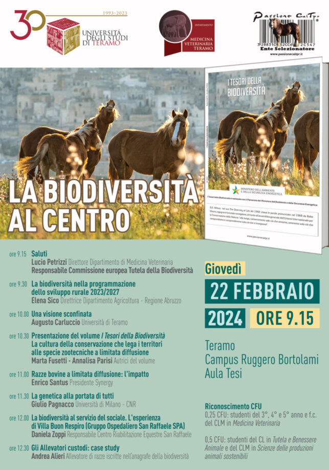 La biodiversita al centro