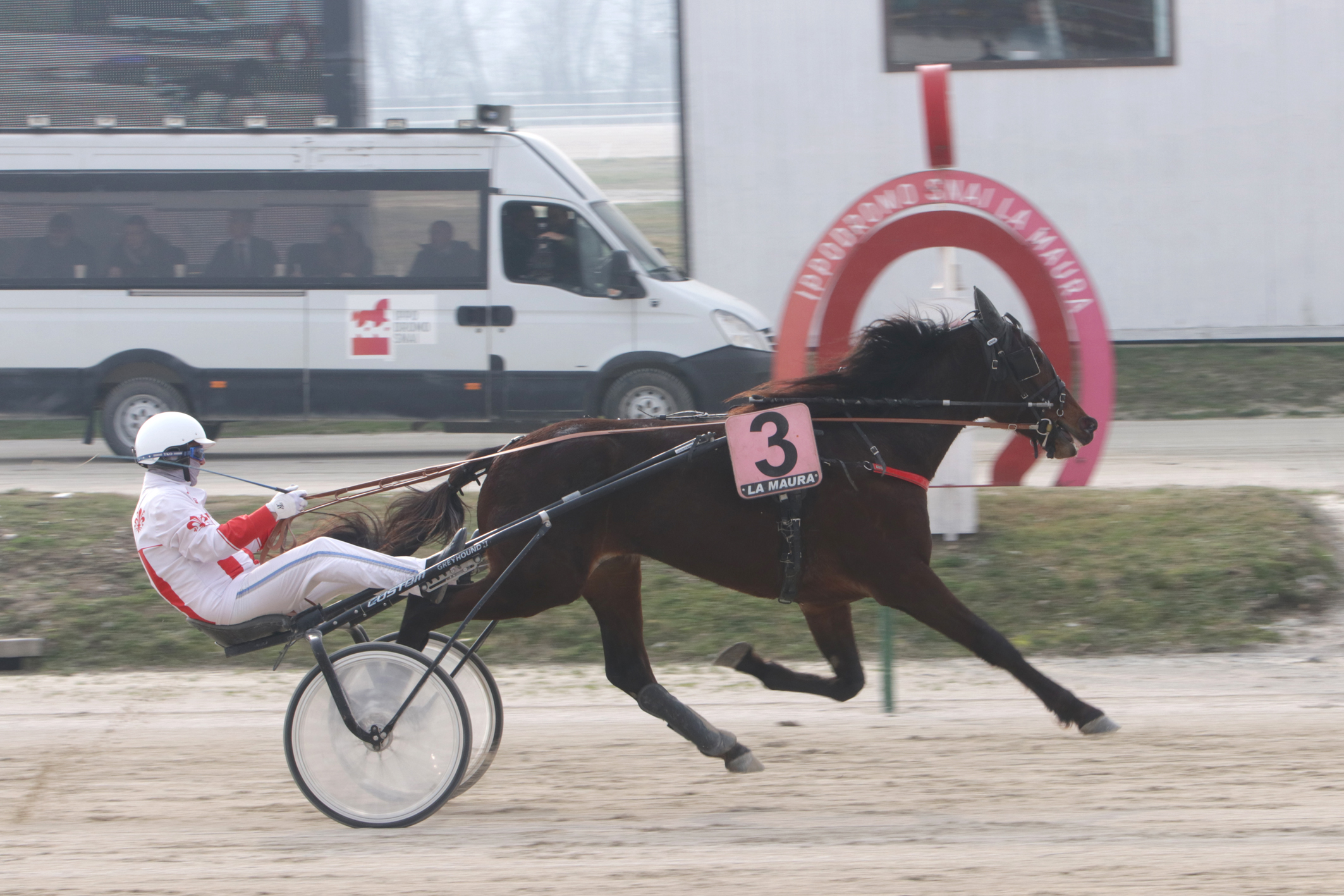 All’ippodromo Snai La Maura di Milano, domenica grandi prestazioni 2 PRIMA CORSA PREMIO MADRIGALE