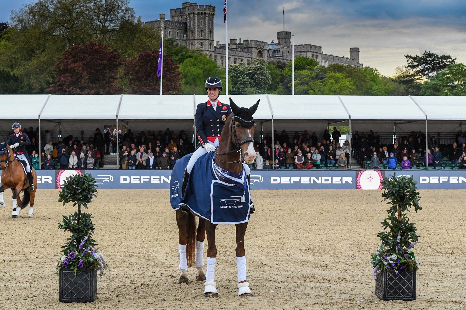 Il Defender CDI4* Dressage torna al Castello di Windsor 1 Dressage Royal Windsor 2024