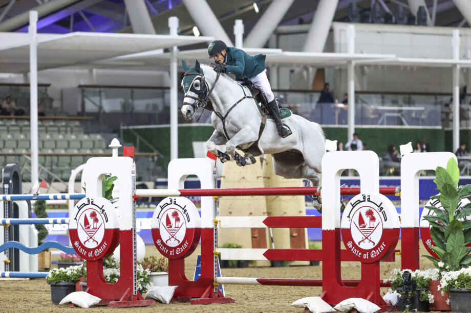“Ventago is on FIRE!”- Alrajhi Victorious on opening day of Longines Global Champions Tour of Doha 2 lgct 02 145 alsharbatly abdullah ksa dancing wolf o.l csi5 20240229 02sg2585