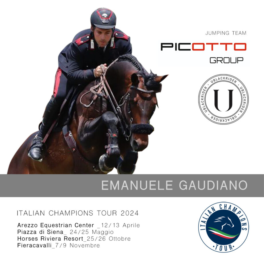 U BLACK: nuova partnership con Team Picotto per Italian Champions Tour 4 3 UBLACK Gaudiano 13 03