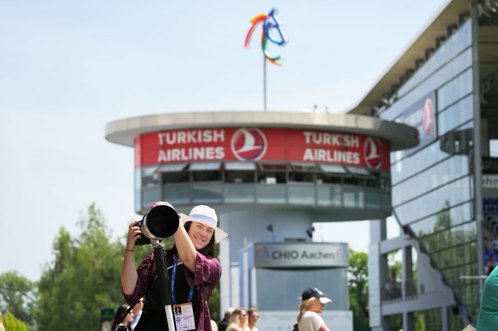 Mackenzie Clark equestrian photographer at Aachen 2022