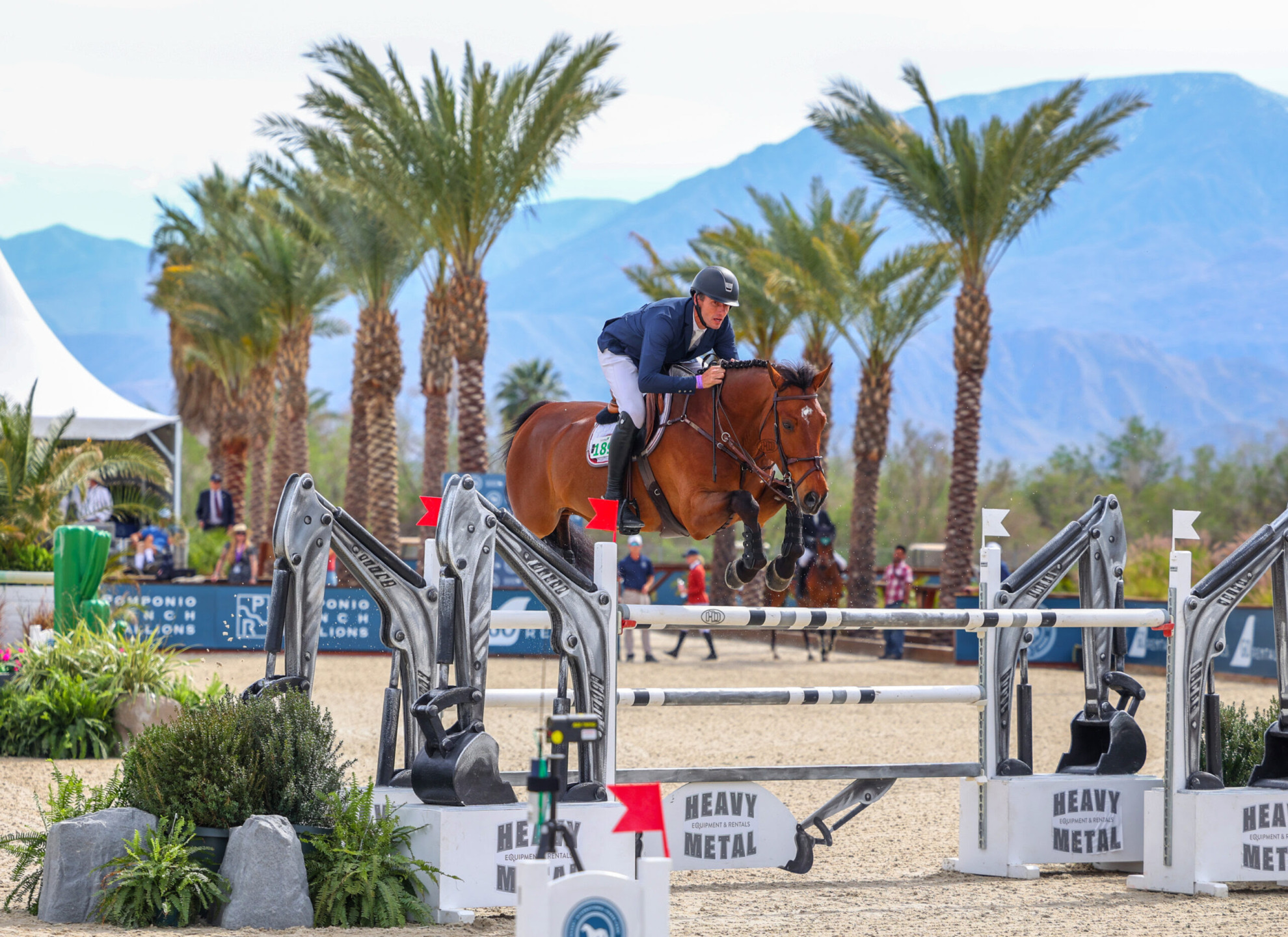 Gregory Wathelet (BEL) and Kristalic. Photo by High Desert Sport Photo