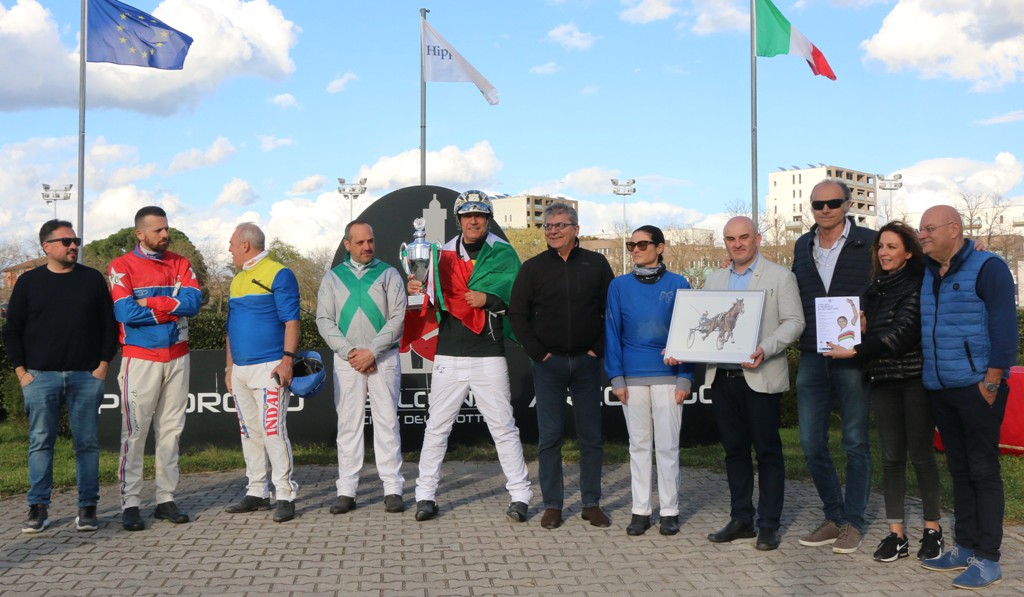 Trotto all’Ippodromo Arcoveggio: con Matteo Zaccherini, l’Emilia Romagna si aggiudica il Campionato Italiano Gentlemen 4 IMG 3268