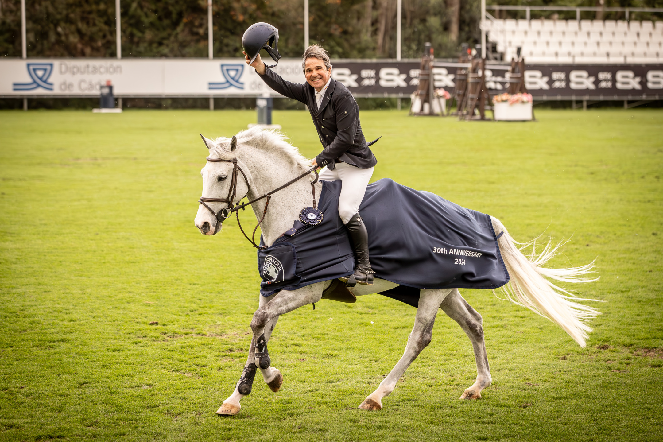 Jesus Garmendia and Callias winner of the final Grand Prix of the XXX Andalucia Sunshine Tour