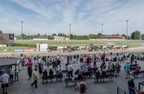 ippodromo di Vinovo pubblico che assiste alle corse