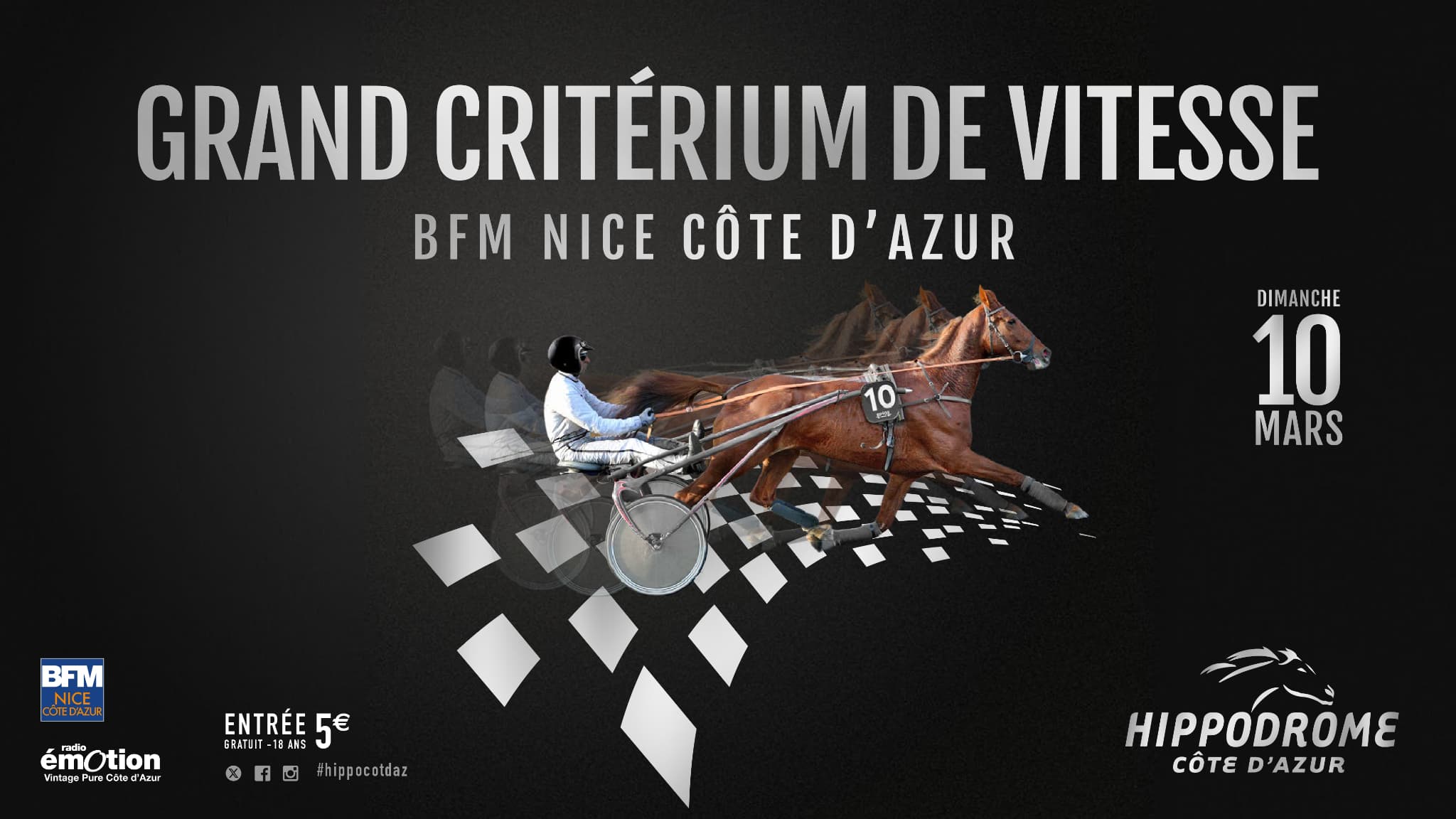 Cagnes-sur-Mer encore magnifique pour Vivid Wise As ? 1 Grand Critérium de Vitesse de la Còte d'Azur 2024 logo