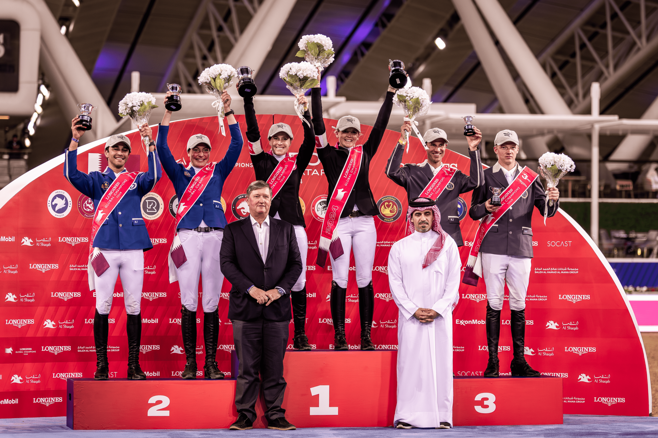 Cannes Stars Powered by Iron Dames Triumph in Spectacular debut at Global Champions League 2 image placeholder