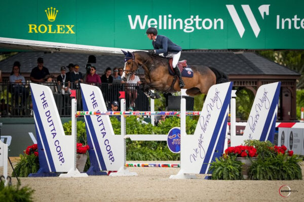 Il britannico Ben Maher apre la settimana della Nations Cup in forma vincente all'Internazionale di Wellington. 5 Ben Maher al WEF foto sporthof