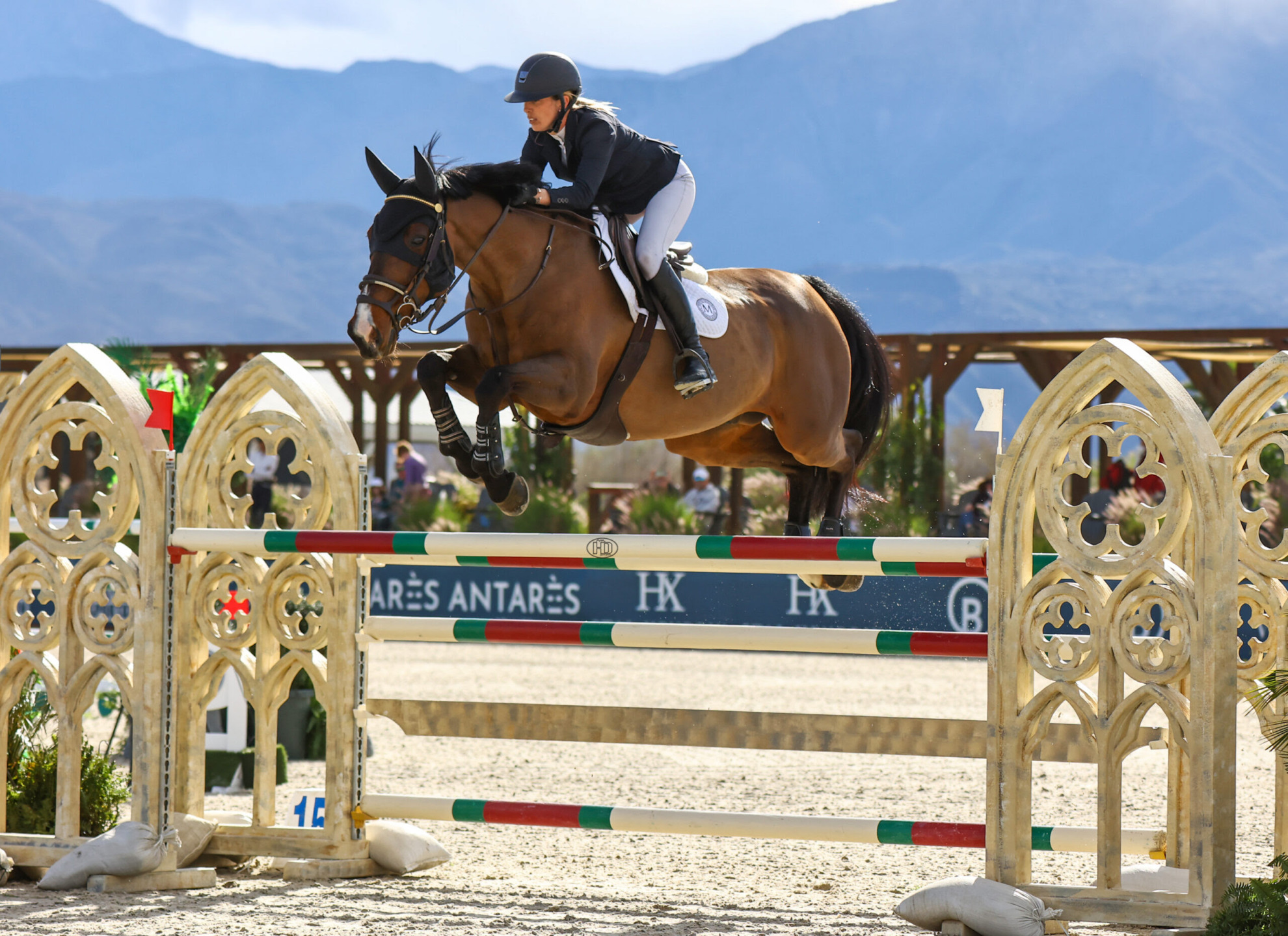 Katie Laurie Conquers $50,000 Kask & Vogel Grand Prix 1 Katie Laurie and Django II. Photo