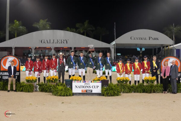 I vincitori del podio nella Nations Cup CSIO4*