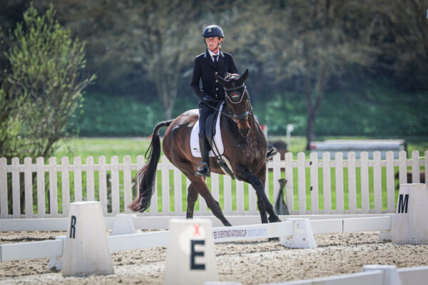 FEI Nations Cup. Nel dressage in testa l’Italia a Montelibretti 5 Assistente Capo della Polizia Penitenziaria Evelina Bertoli in sella a Fidjy Des Melezes