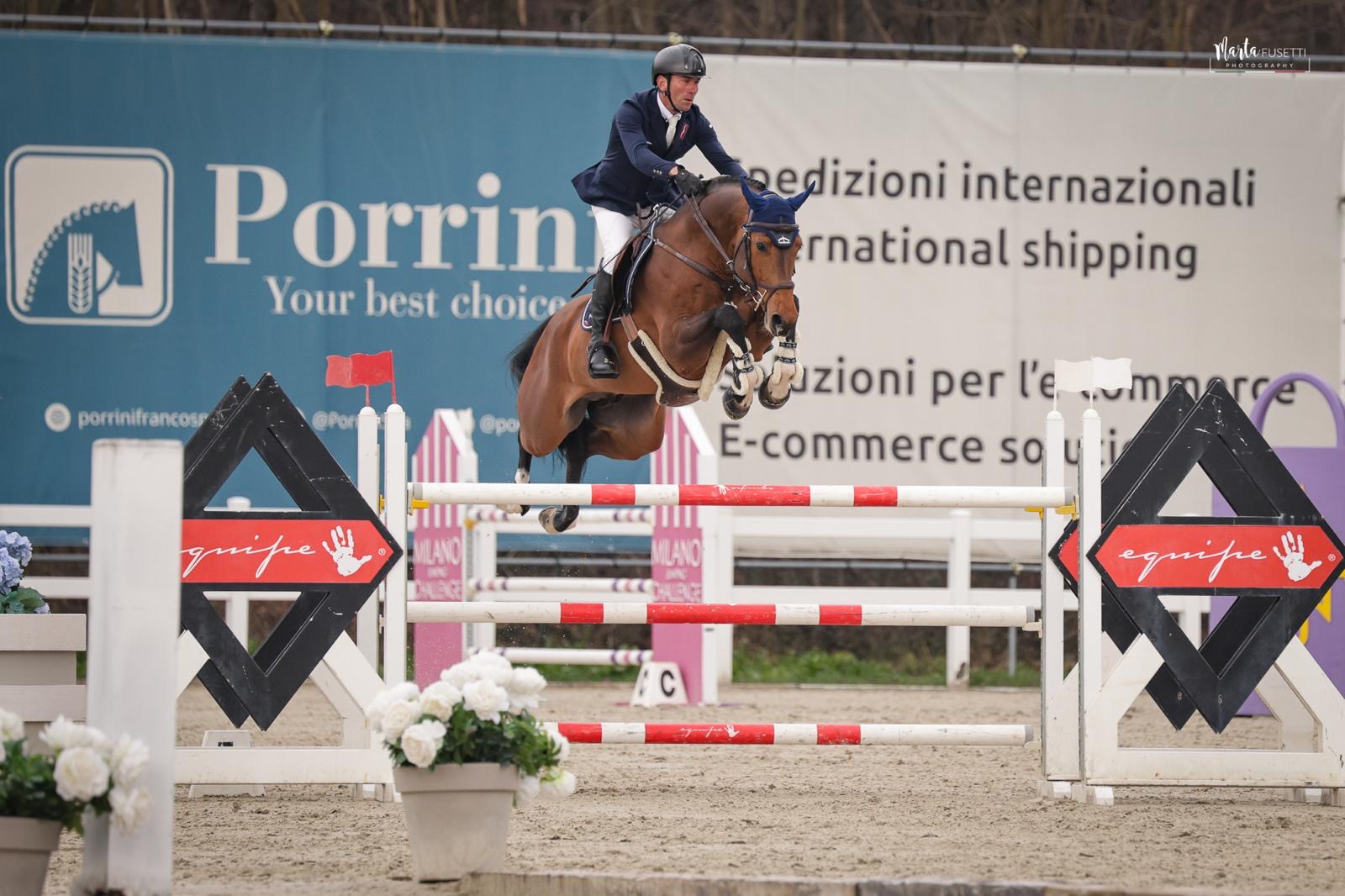 Riccardo Pisani e Chacco's Lawito all'Equieffe Equestrian Centre di Gorla Minore (c) Marta Fusetti