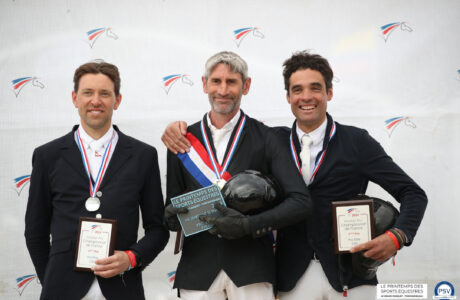 Cédric Hurel, Simon Delestre e Alix Ragot, podio del Campionato francese Pro Elite Master Pro 2024