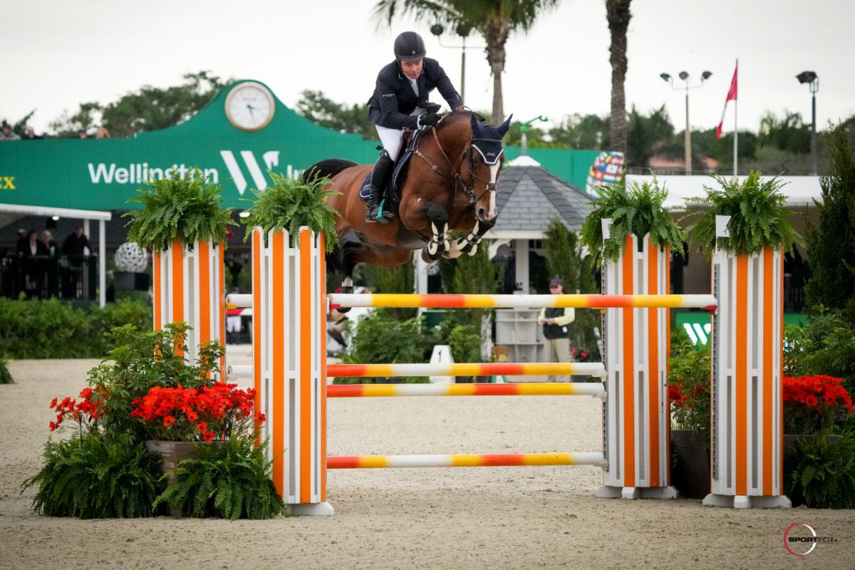 Cian O’Connor Earns Overall WEF Leading International Rider Title 1 Cian O’Connor aboard Fancy de Kergane Winter Equestrian Festival Sportfot (c)