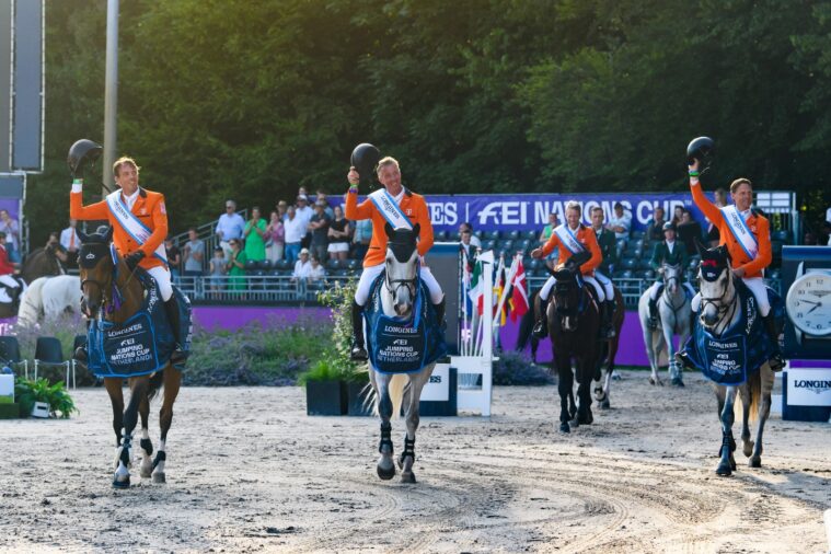 Dutch team winner in Longines FEI Jumping Nations Cup of The Netherlands