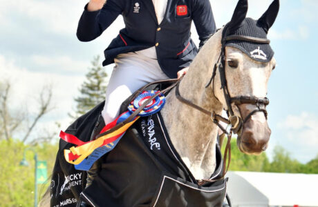 Great Britain's Oliver Townend won his fourth Defender Kentucky Three-Day Event with Cooley Rosalent.