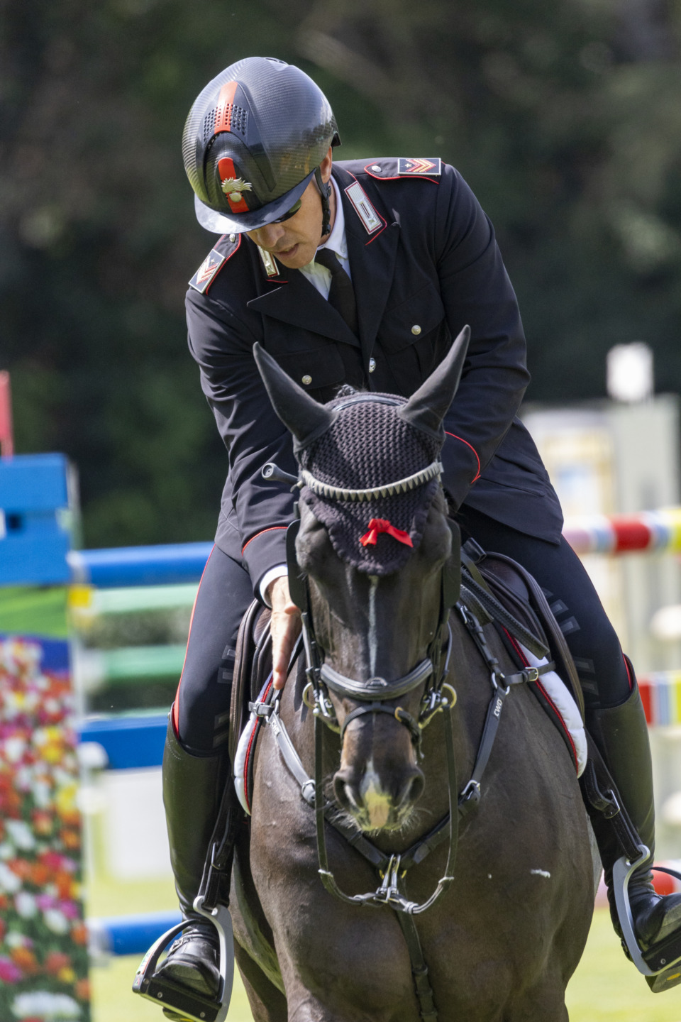 Grossato Massimo riding Cash du Pratel CampItaAss Cervia 20240419 SS359922