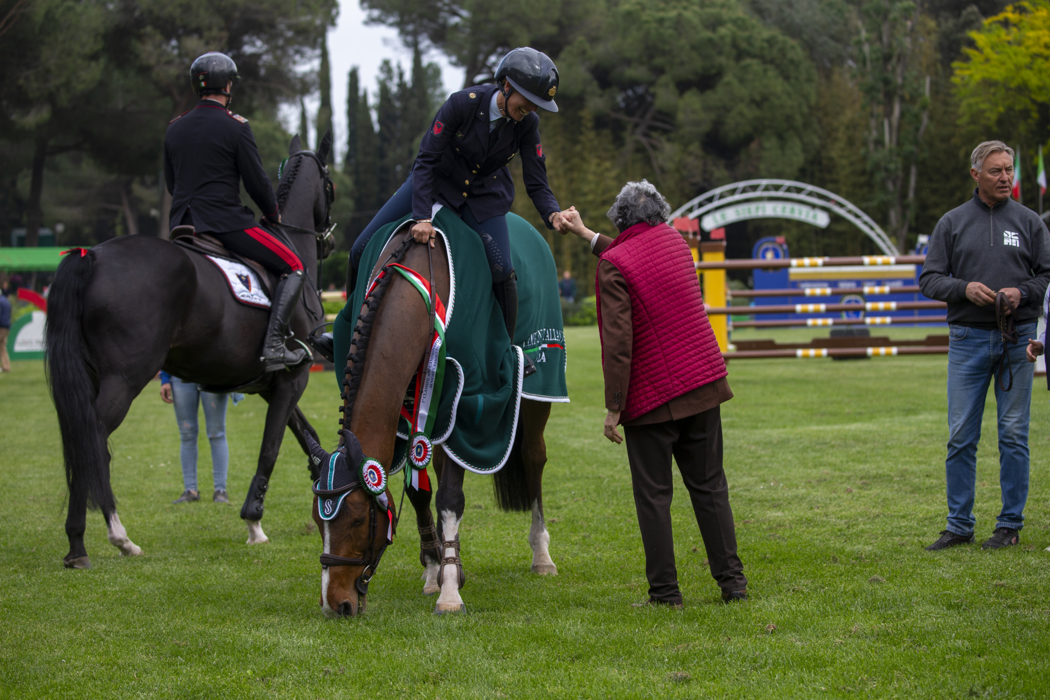 Giulia Martinengo Marquet conquista il titolo ai Campionati Italiani Assoluti Seniores 2024 4 Martinengo Giulia riding Calle Deluxe CampItaAss Cervia 20240420 SS7 9755